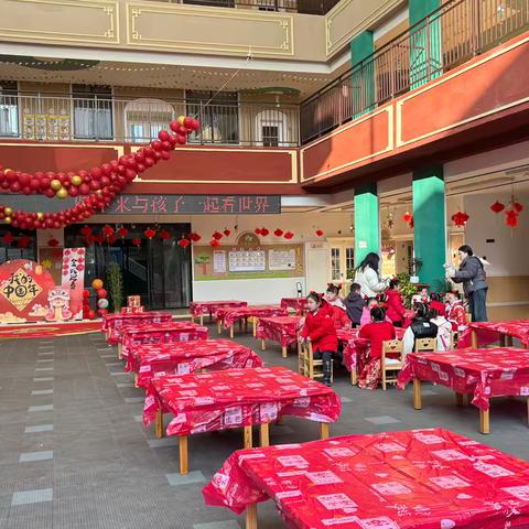 迎新年“吃大席”