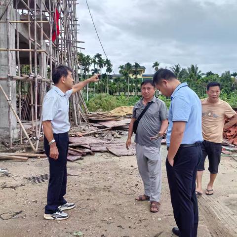 天涯区住建局开展防风、防汛工作简报