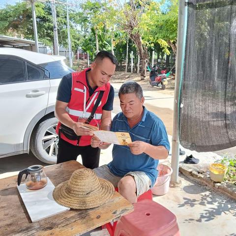 网格员持续开展防范和打击非法集资宣传教育活动