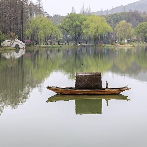 烟雨“鼋头渚”