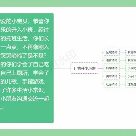 小托班六月主题活动——我升小班啦主题活动汇报