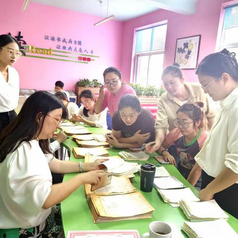 互检互查促规范 互学互鉴促提升——一年级组语文作业互查