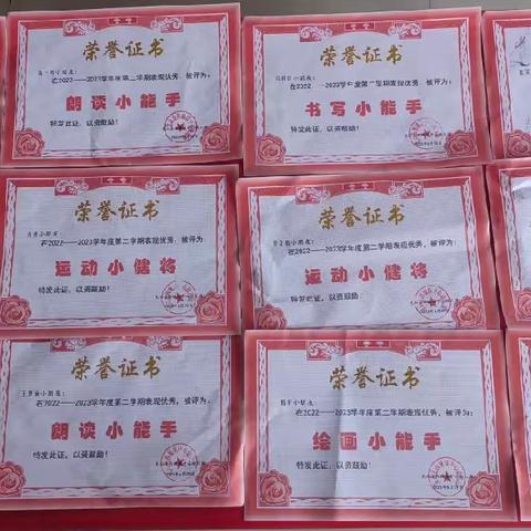 2022-2023学年第二学期期末颁奖活动