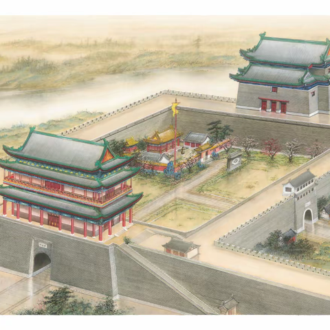 界画寒江---原创界画作品集（一）