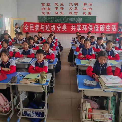 相公庄街道办事处到相公中学举行垃圾分类专业知识讲座