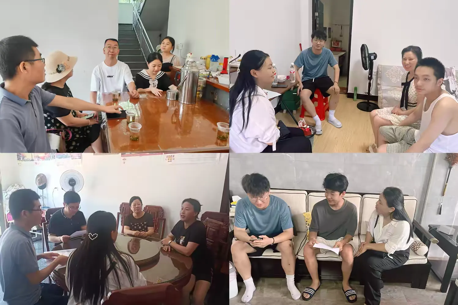 骄阳似火家访热,情意浓浓教育真——记德兴市铜矿中学高一年级暑期