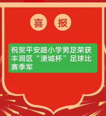 追逐梦想，精彩绽放——平安路小学参加“浭城杯”足球比赛活动精彩瞬间