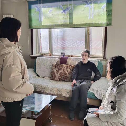 张北县南山路办事处 永和社区慰问辖区困难家庭走访活动