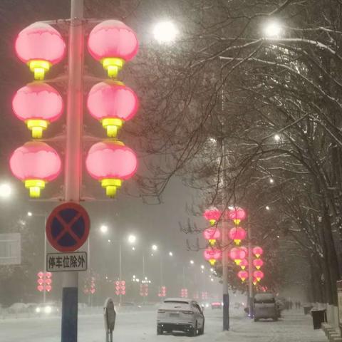 暴雪阻路滑 停课不停学