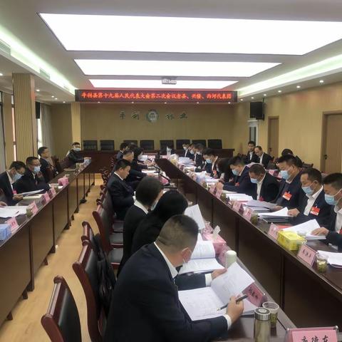 平利县第十九届人民代表大会第二次会议老县、兴隆、西河代表团热议政府工作报告