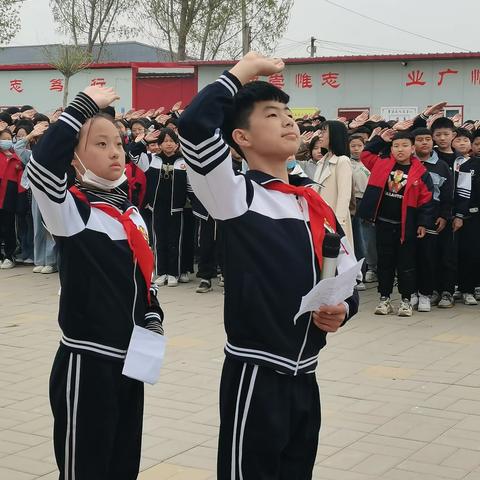 任丘市长丰中心小学——“缅怀先烈，励志清明”