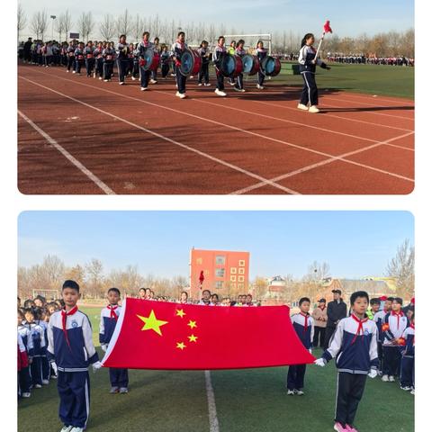 “逐梦少年，活力绽放”一曹王镇中心小学春季运动会暨“奔跑吧少年”主题健身活动掠影 ‍ ‍ ‍