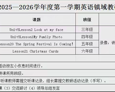 以研促教 共赴成长——左家坞镇高品质课堂建设（中年级英语）课例展示教研活动纪实