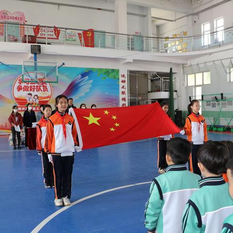 双减专栏 | “学习二十大 争做好队员——”满洲里市第五小学“六·一”国际儿童节庆祝活动