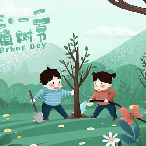 🌱栽种新绿，点亮未来✨—博白县永安镇中心幼儿园植树节活动