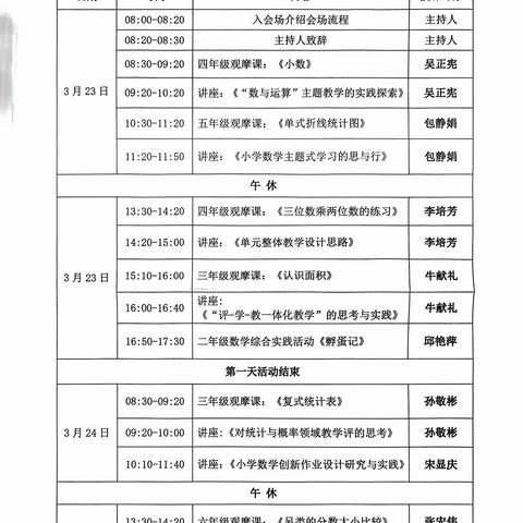 同怀教育情，共筑教育梦——记教育梦2024年春季全国小学数学名师观摩活动