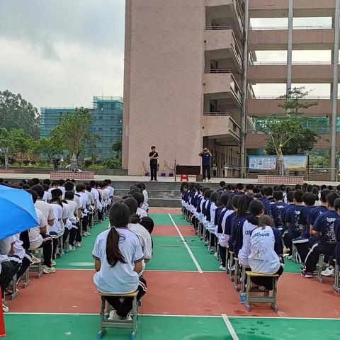 奋进正当时，中考攀高峰 ——陆河县河口中学九年级学生大会