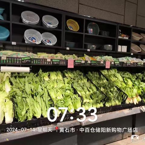 阳新店7月14日生鲜第一次开业报告