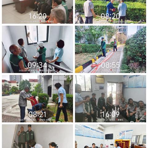 新都汇管理处2025年8月份工作动态