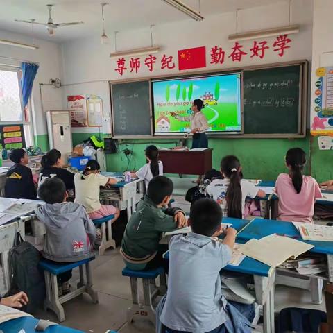 北漳小学英语数学公开课