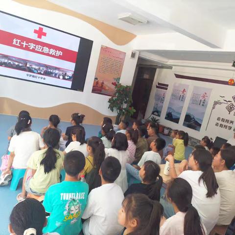 平罗县城关镇和平社区暑期课堂安全知识大普及