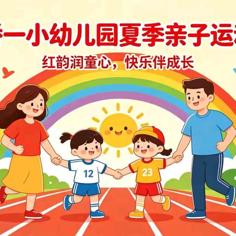 “红韵润童心，快乐伴成长”——石桥一小幼儿园亲子运动会活动