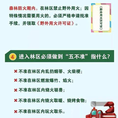 森林防火，你我同行——齐镇三星幼儿园森林防灭火知识宣传