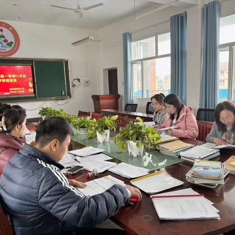 静耕教学 务实常规——招贤镇明德小学11月教学常规检查