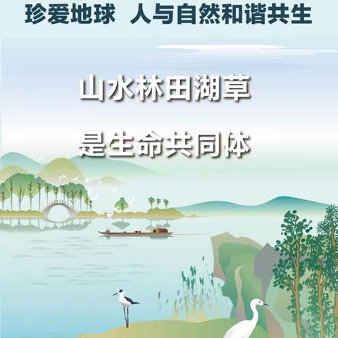 “珍爱地球，人与自然和谐共生”   —— 任丘六中世界地球日主题活动