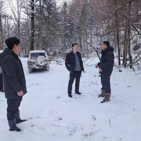 局领导深入十三道沟林场督导检查安全生产、森林防火工作