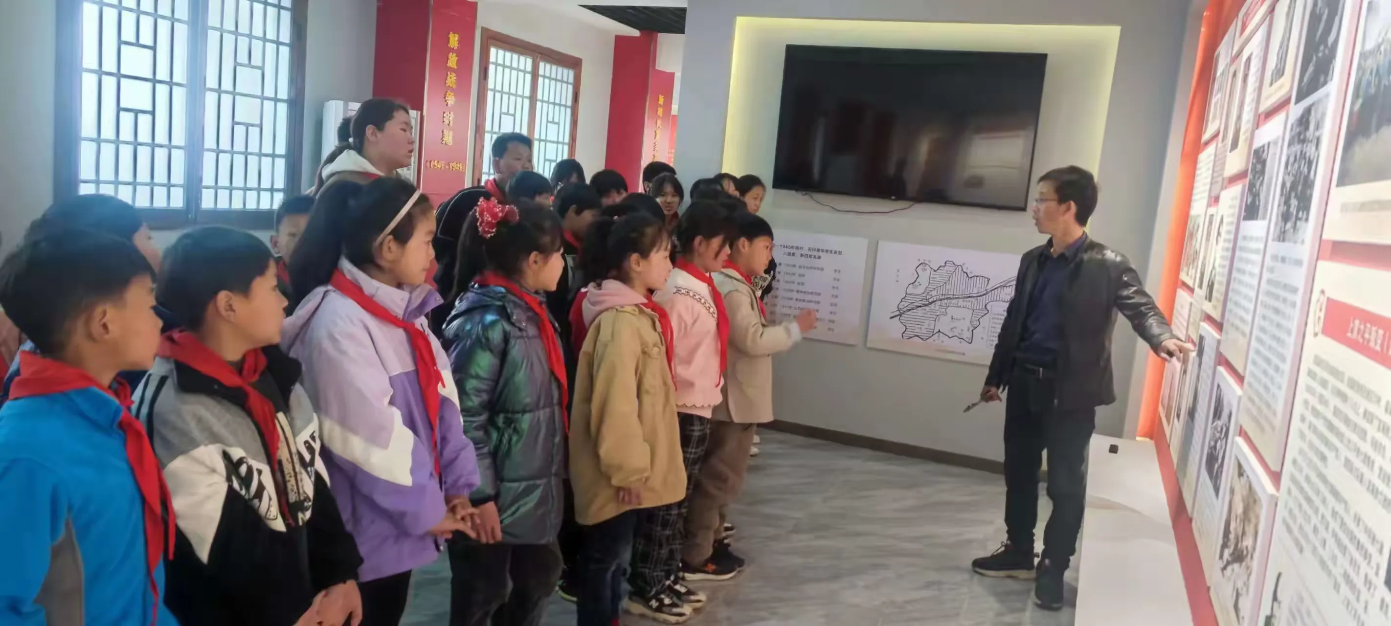 简篇-黄洼小学清明节活动