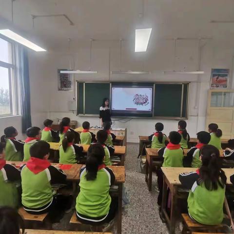 仲山镇北李楼小学“月圆国圆，传承经典”主题活动