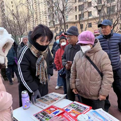 瑞城社区“河北电视报社区送温暖”活动