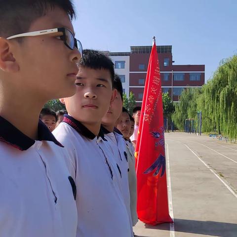 “青春无悔”——麻店镇实验学校2023年军训记实