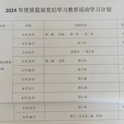 礼泉县交通工程质量监督管理站党纪学习