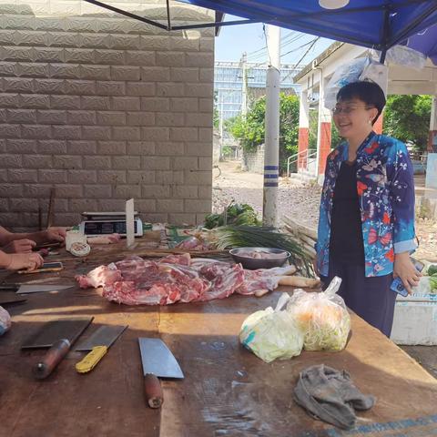 崖州区政协副主席朱肖蔓前往大蛋村开展“民情体验日”活动