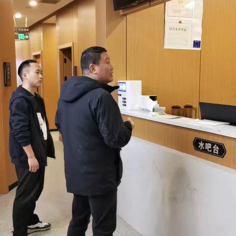 区商务局开展节后日常安全检查