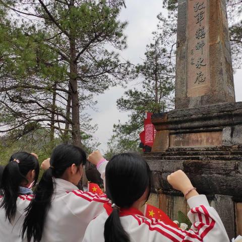 杉木桥完全小学“清明祭英烈”主题教育系列活动