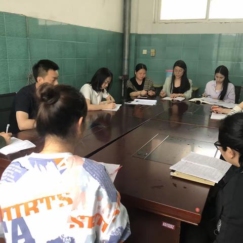 七年级语文组教研活动