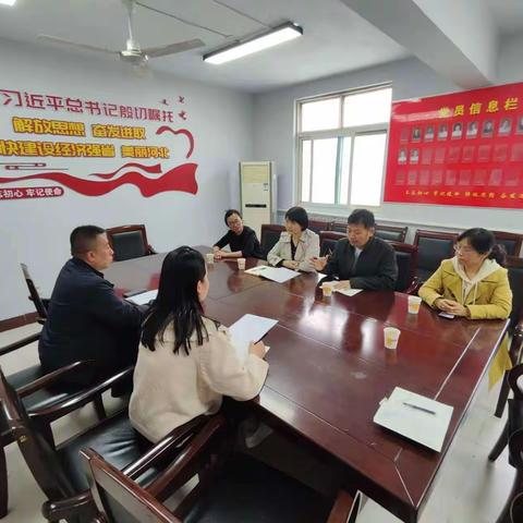 市社审计处财务处联合到万悦贸易调研