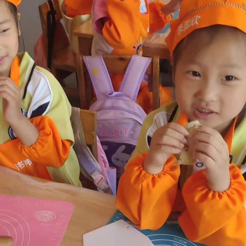 寿圣幼儿园安居南区分园大班生活体验活动——香蕉鸡蛋饼