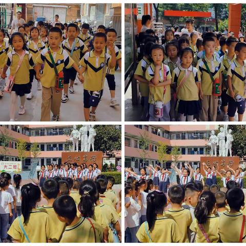 初探小学  “幼”见成长——寿圣幼儿园安居南区分园参观小学体验活动