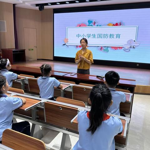 童心系国防，共筑爱国梦——临清市逸夫实验小学本校开展国防教育系列活动