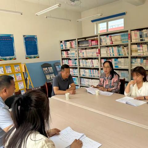 视导花开初夏时 同心掬得满庭芳——香河县教体局教师发展中心小学组莅临安头屯镇入校视导活动