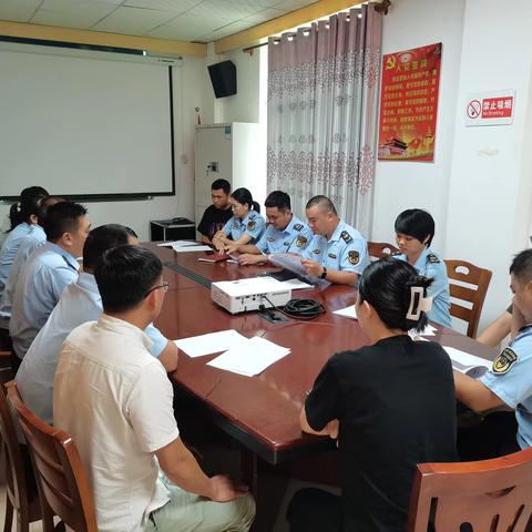 城市管理行政执法大队组织学习新修订《中华人民共和国保守国家秘密法》