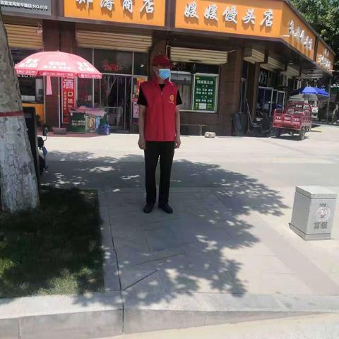 今天，我是交通执勤志愿者