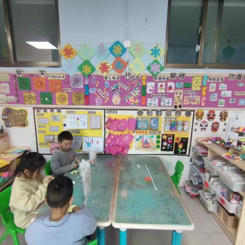 金城如意鑫居分园 大二班环境创设及区域活动情况