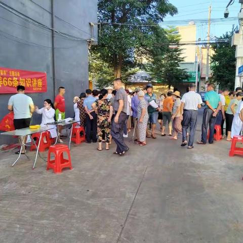 临城镇干部新村社区联合临城卫生院继续开展＂2＋3”健康检查志愿服务活动（一）