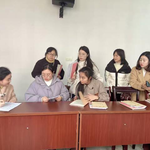 九年级语文组开展教学常规检查