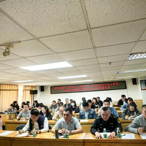 大同街道工委书记讲授学习贯彻习近平新时代中国特色社会主义思想，推动街道基层治理高质量发展的专题党课